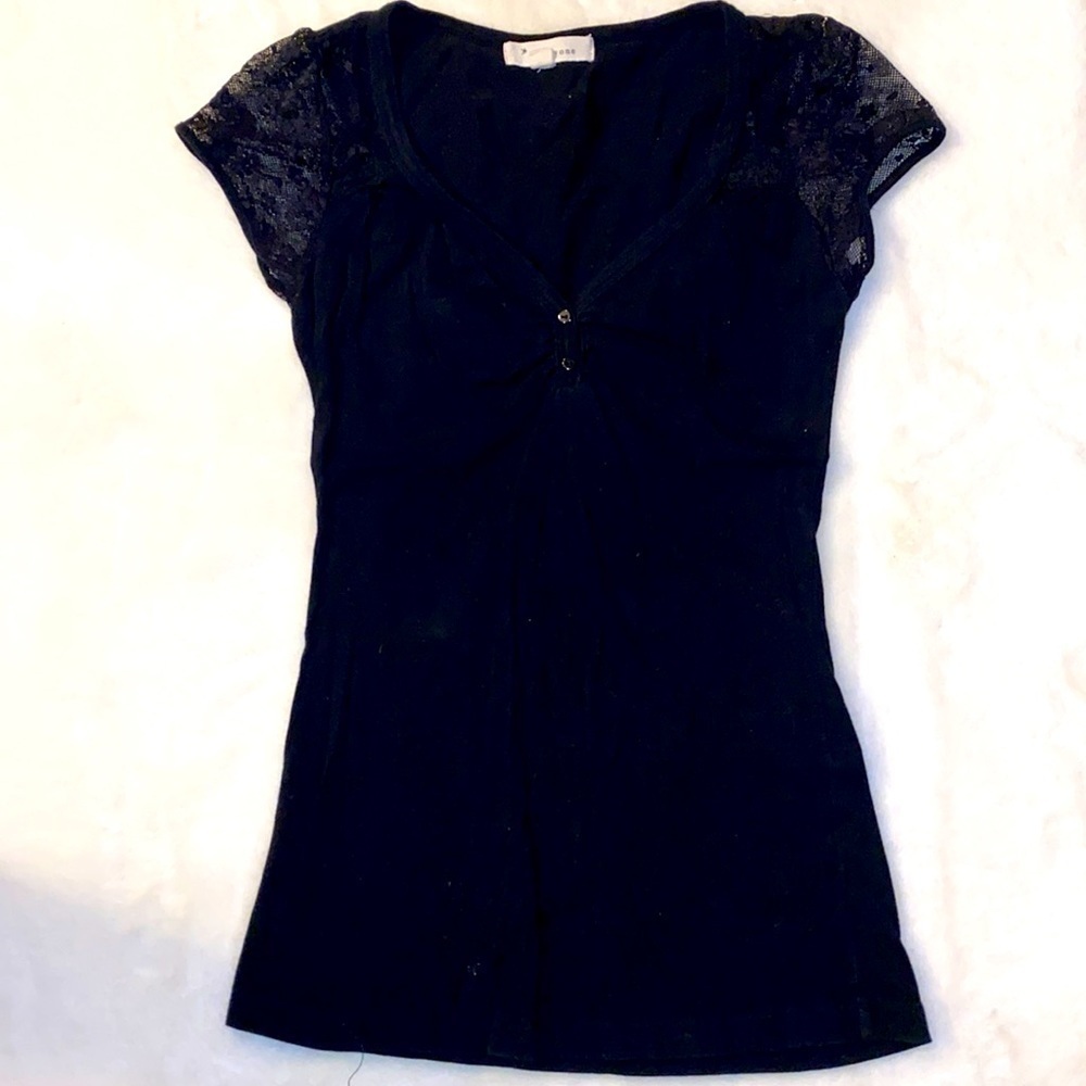 Twentyone Petite V-Neck Blouse
